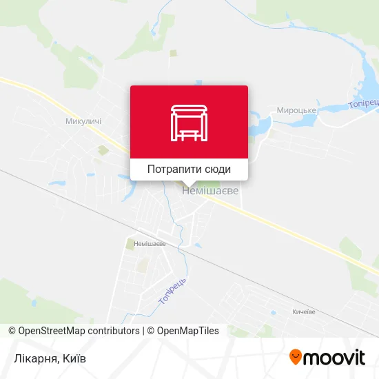 Карта Лікарня