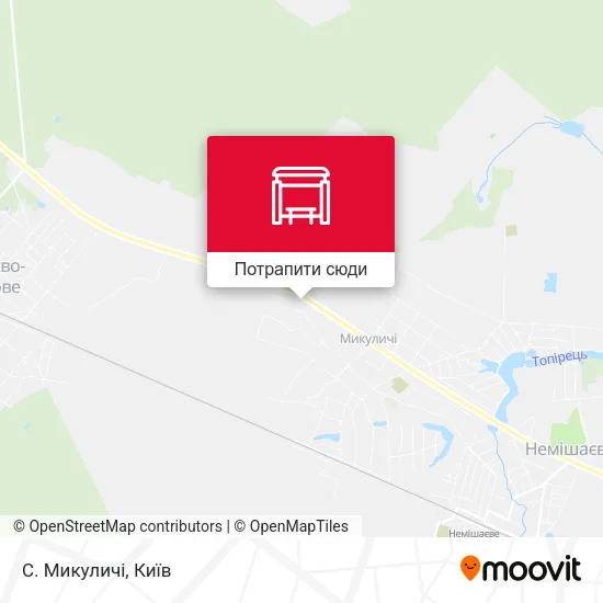 Карта С. Микуличі