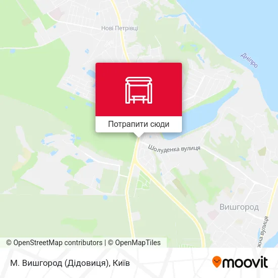 Карта М. Вишгород (Дідовиця)