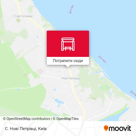 Карта С. Нові Петрівці