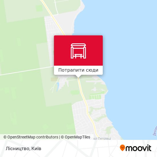 Карта Лісництво