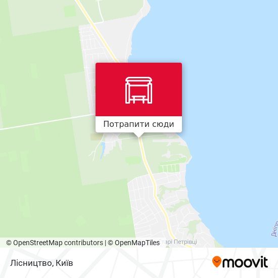 Карта Лісництво