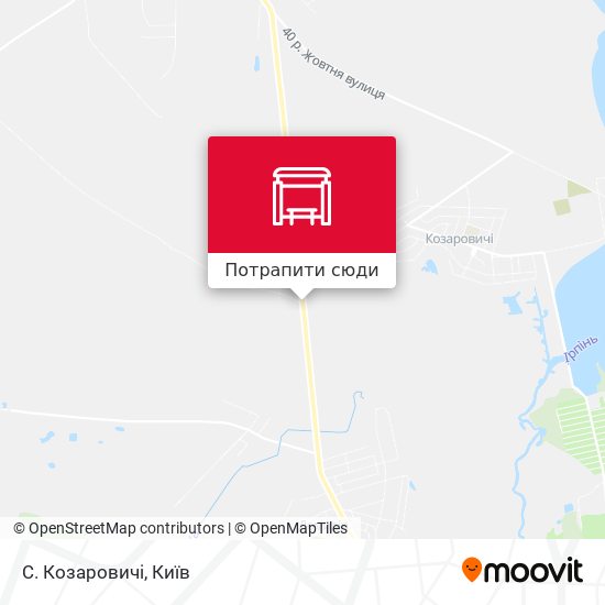 Карта С. Козаровичі