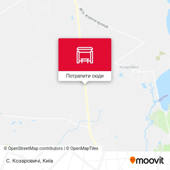 Карта С. Козаровичі