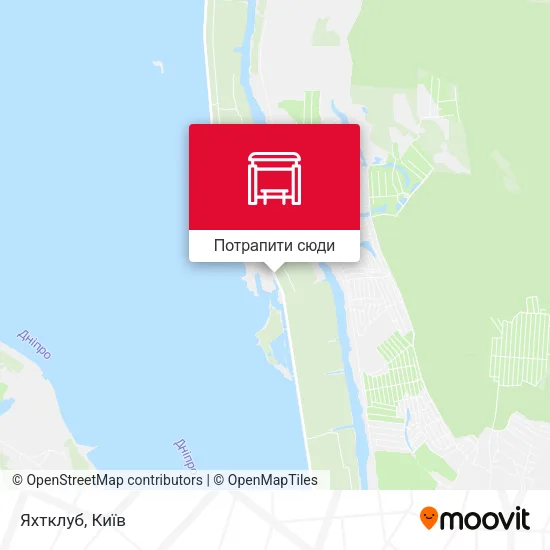Карта Яхтклуб