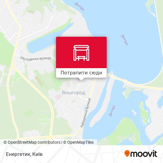 Карта Енергетик