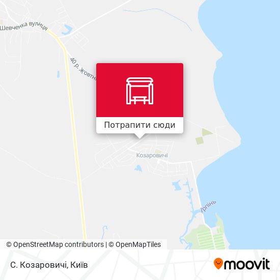 Карта С. Козаровичі