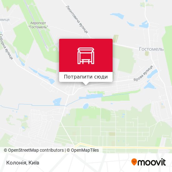 Карта Колонія