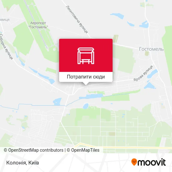 Карта Колонія