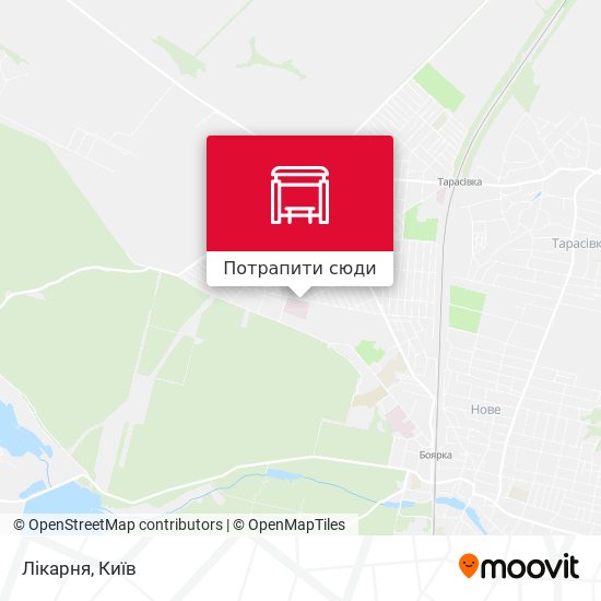Карта Лікарня