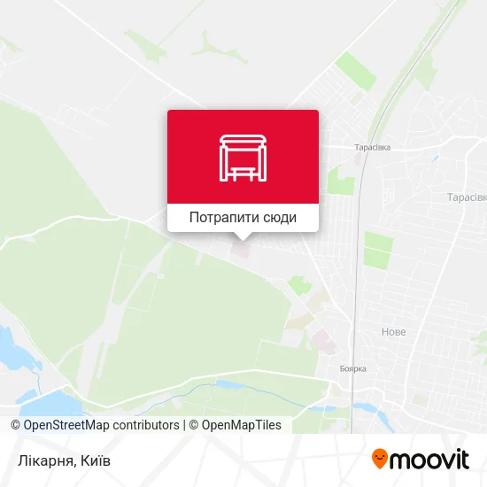 Карта Лікарня