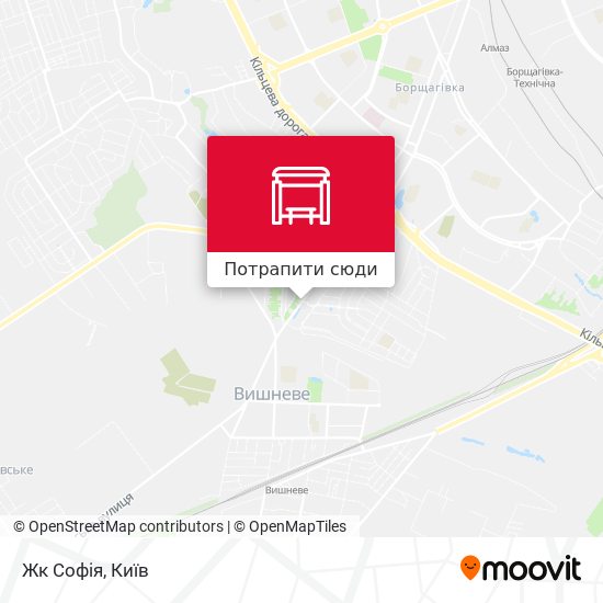 Карта Жк Софія