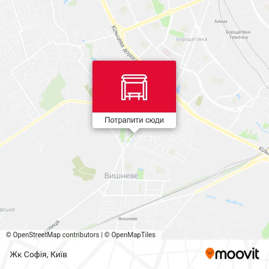Карта Жк Софія