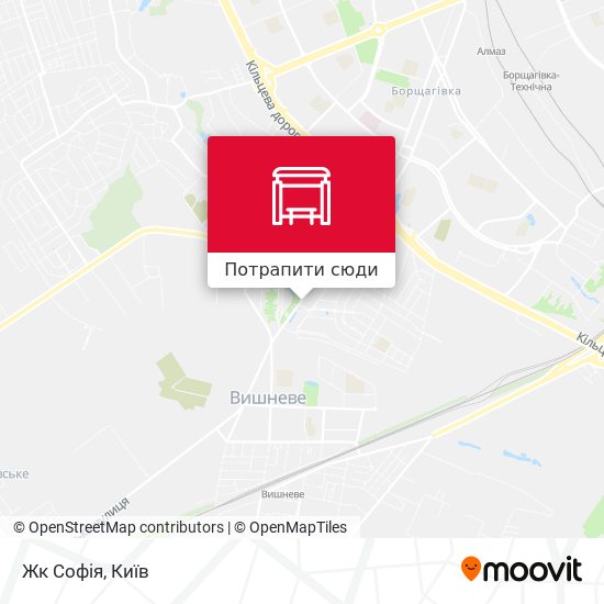 Карта Жк Софія