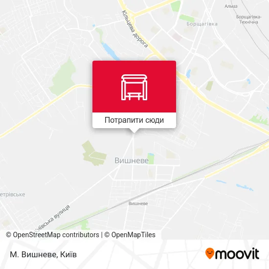Карта М. Вишневе