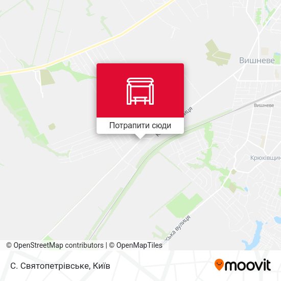 Карта С. Святопетрівське