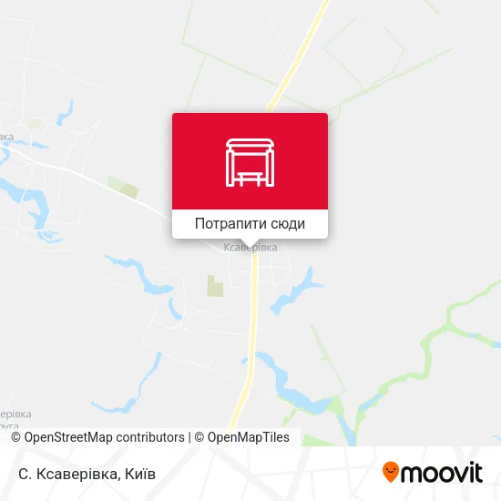 Карта С. Ксаверівка