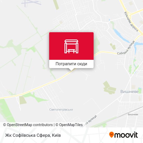 Карта Жк Софіївська Сфера