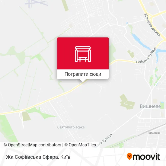 Карта Жк Софіївська Сфера