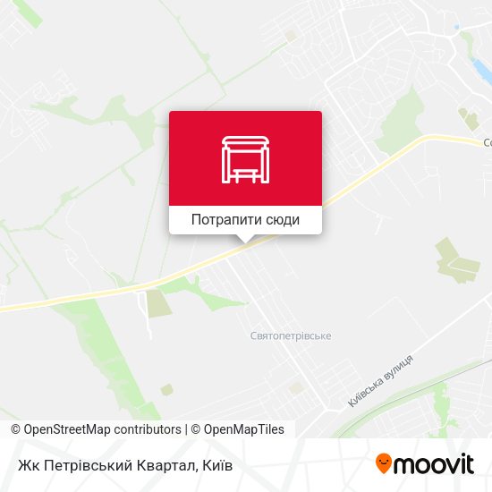 Карта Жк Петрівський Квартал