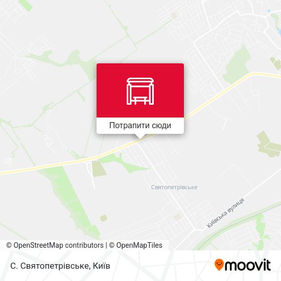 Карта С. Святопетрівське