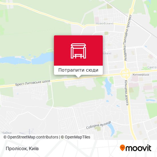 Карта Пролісок