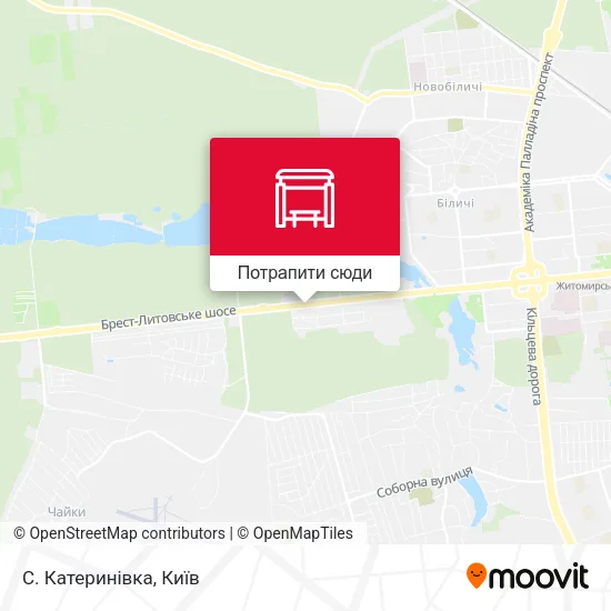 Карта С. Катеринівка