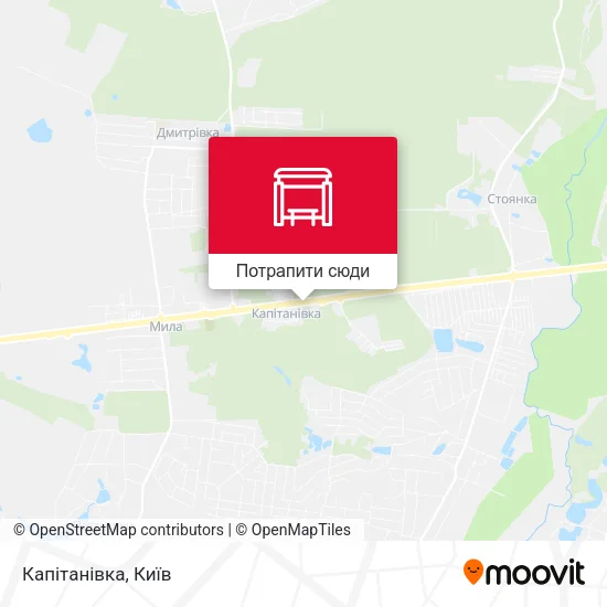 Карта Капітанівка