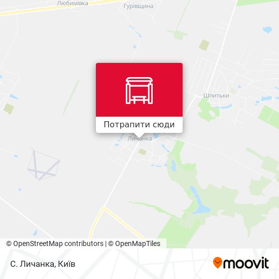Карта С. Личанка