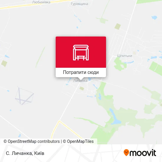 Карта С. Личанка