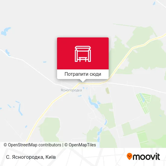 Карта С. Ясногородка