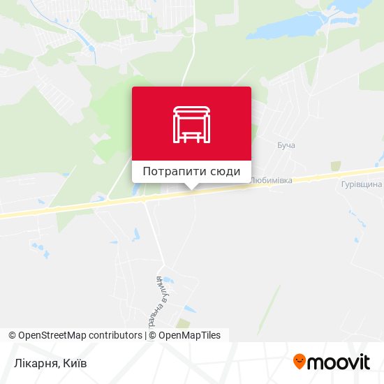 Карта Лікарня
