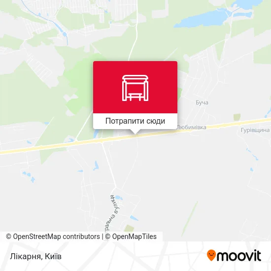 Карта Лікарня