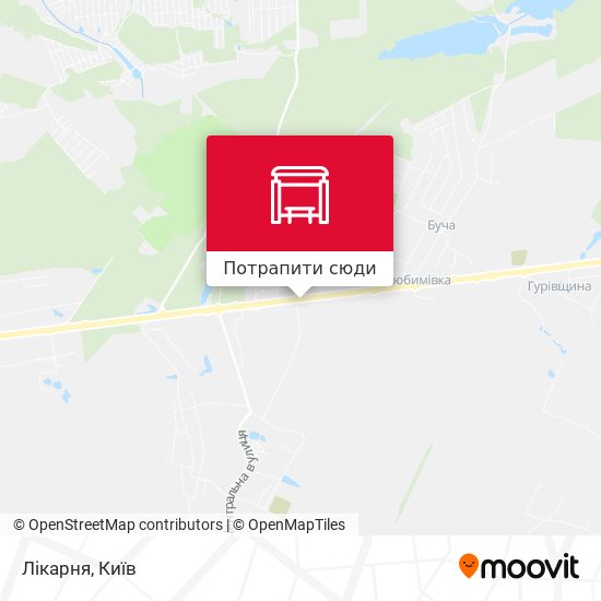 Карта Лікарня