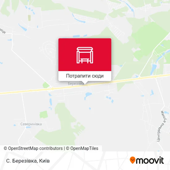 Карта С. Березівка