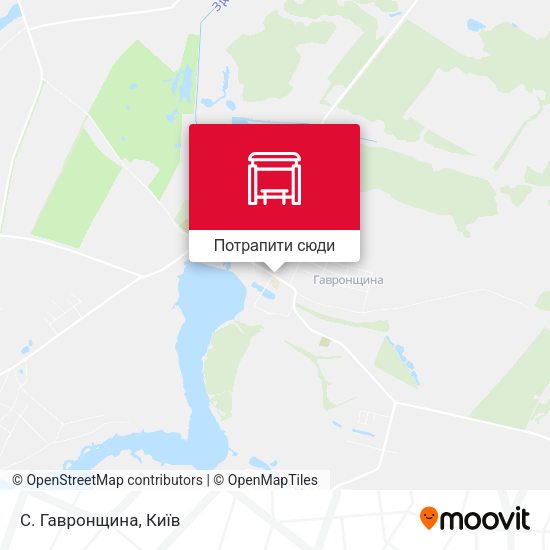 Карта С. Гавронщина