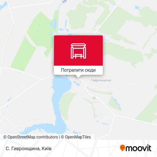 Карта С. Гавронщина