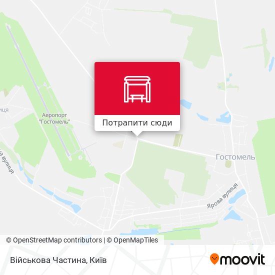 Карта Військова Частина