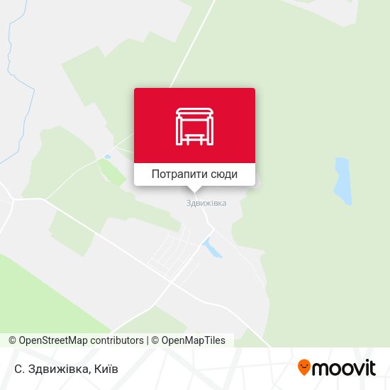 Карта С. Здвижівка