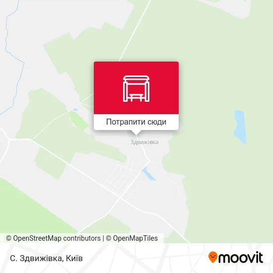 Карта С. Здвижівка