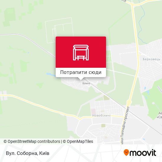 Карта Вул. Соборна