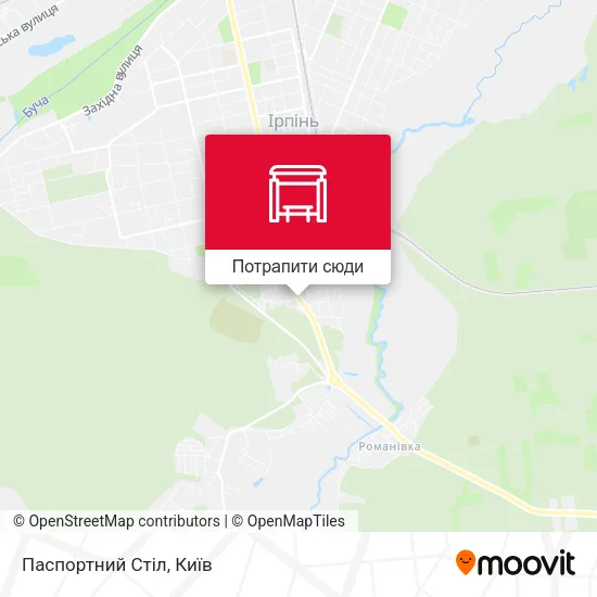 Карта Паспортний Стіл