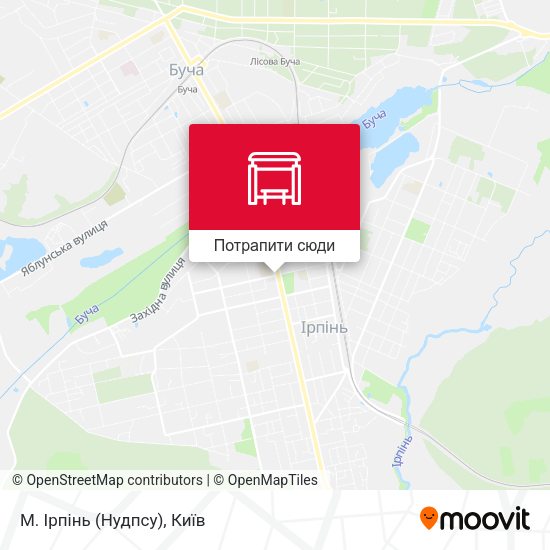 Карта М. Ірпінь (Нудпсу)