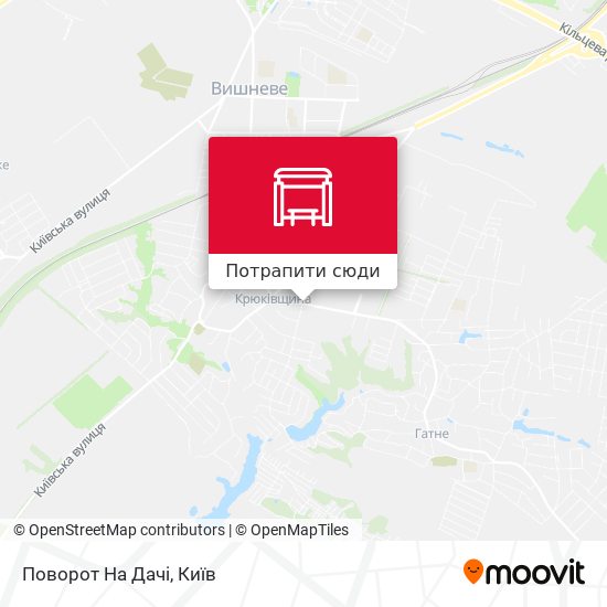 Карта Поворот На Дачі