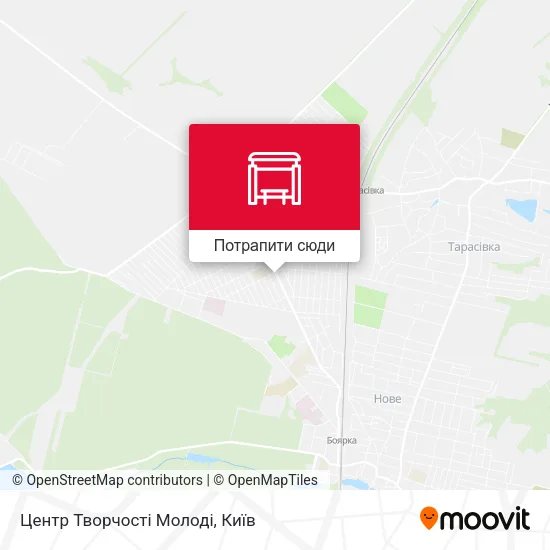 Карта Центр Творчості Молоді
