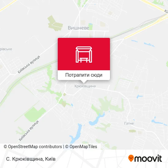 Карта С. Крюківщина