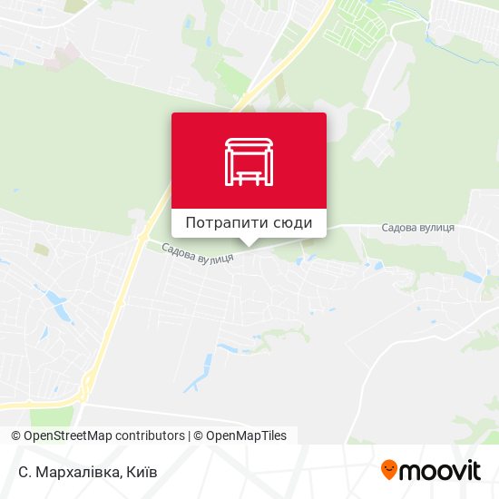 Карта С. Мархалівка