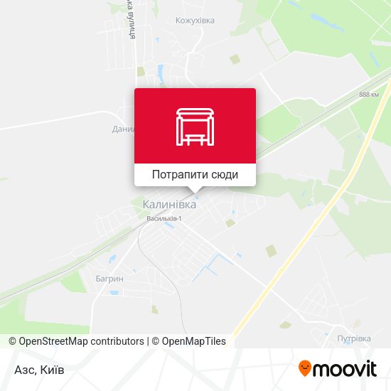 Карта Азс