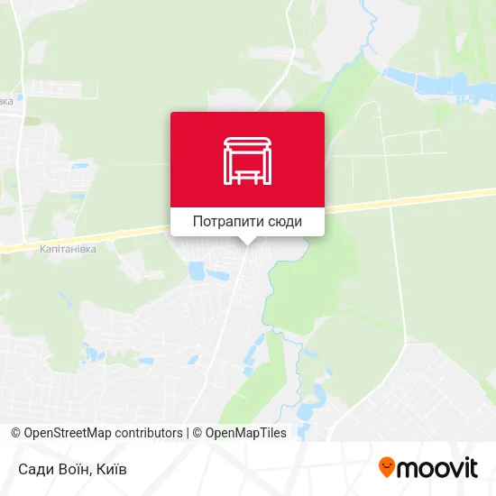 Карта Сади Воїн