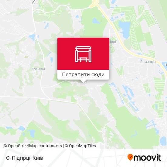 Карта С. Підгірці